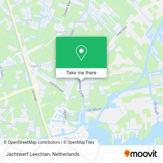 Jachtwerf Leechlan map