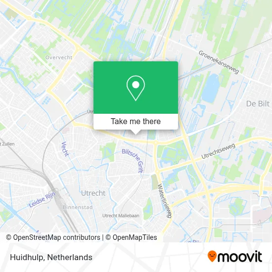Huidhulp map