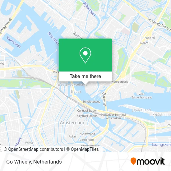 Go Wheely map