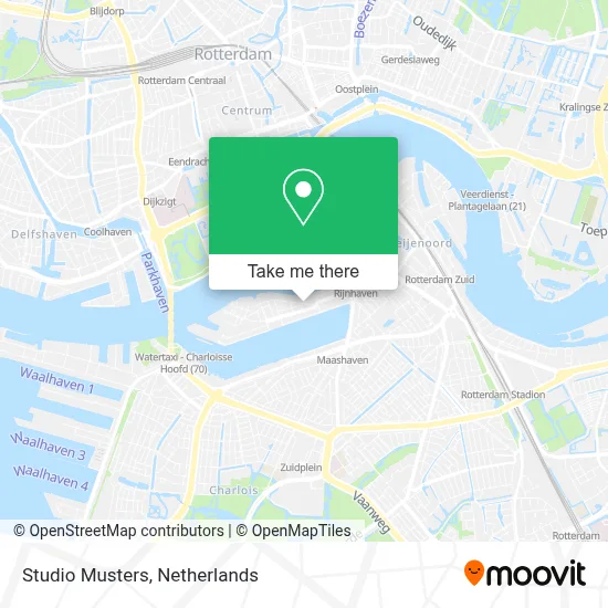 Studio Musters map
