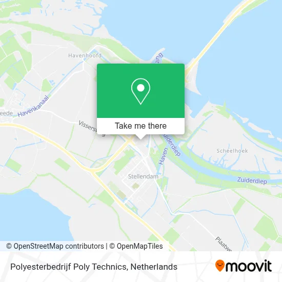 Polyesterbedrijf Poly Technics Karte