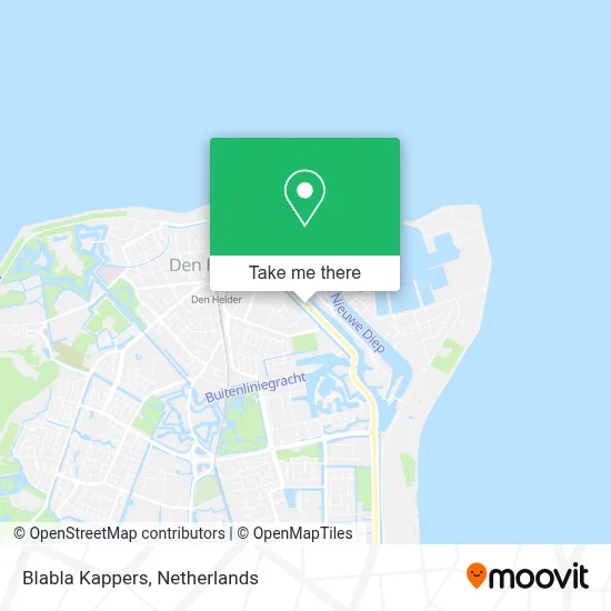 Blabla Kappers map