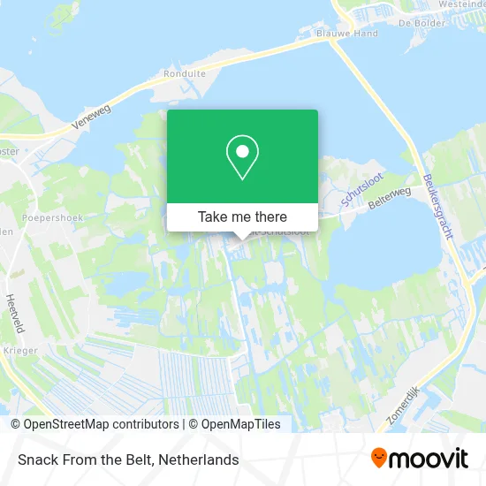 Snack From the Belt map