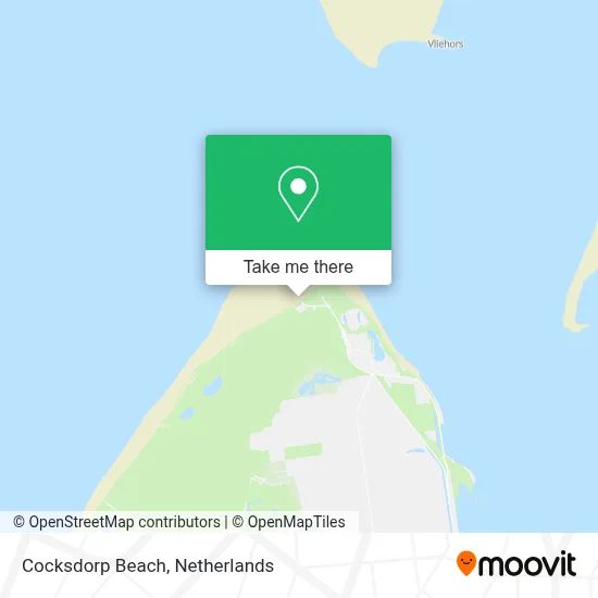 Cocksdorp Beach Karte