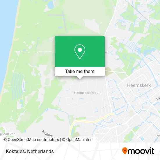Koktales map
