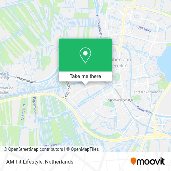 AM Fit Lifestyle map
