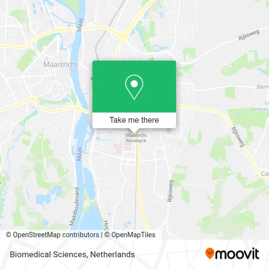Biomedical Sciences map
