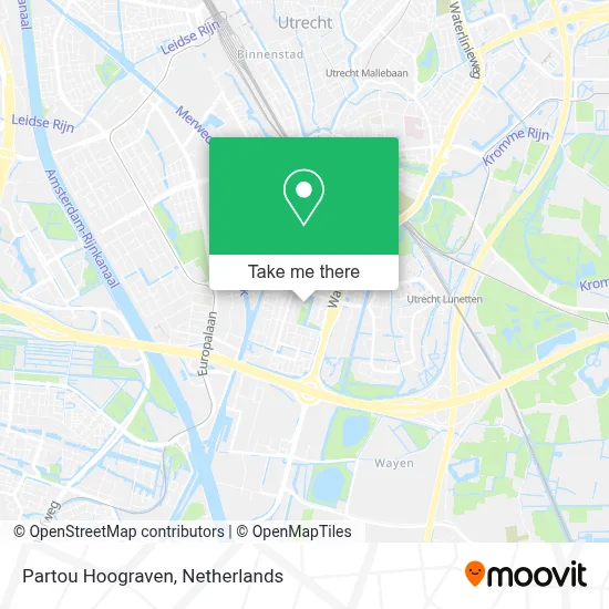 Partou Hoograven map