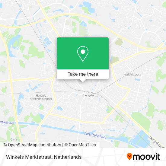 Winkels Marktstraat map