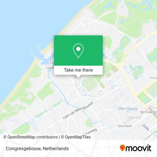 Congresgebouw map