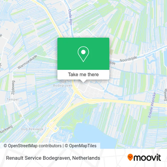 Renault Service Bodegraven map