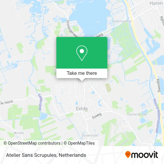 Atelier Sans Scrupules map