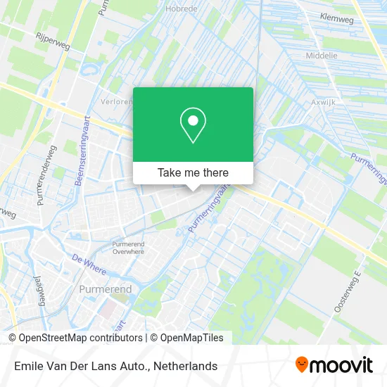 Emile Van Der Lans Auto. map