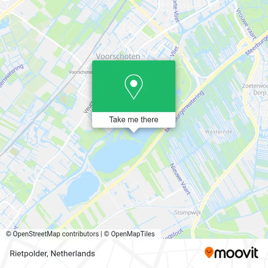 Rietpolder map
