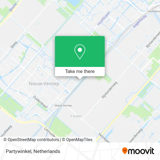 Partywinkel map