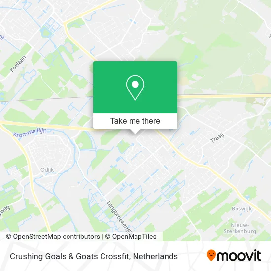 Crushing Goals & Goats Crossfit map