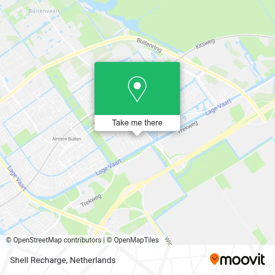 Shell Recharge map