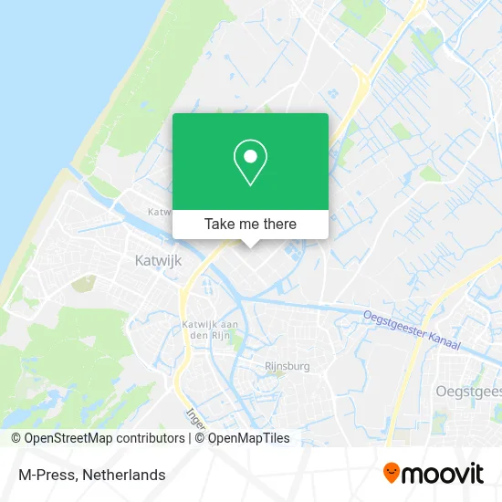 M-Press map