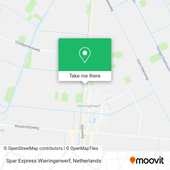 Spar Express Wieringerwerf map