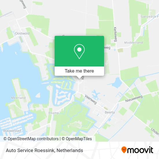 Auto Service Roessink Karte