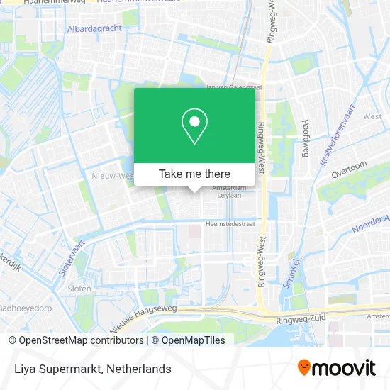Liya Supermarkt map