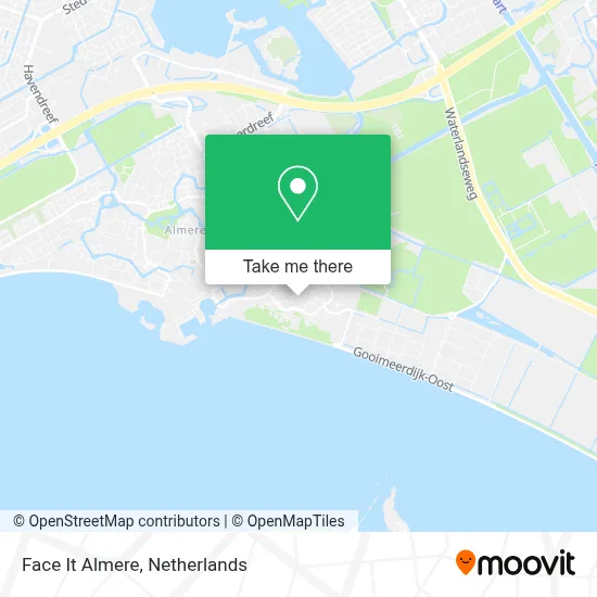 Face It Almere map