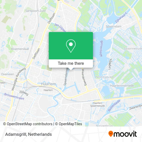 Adamsgrill map