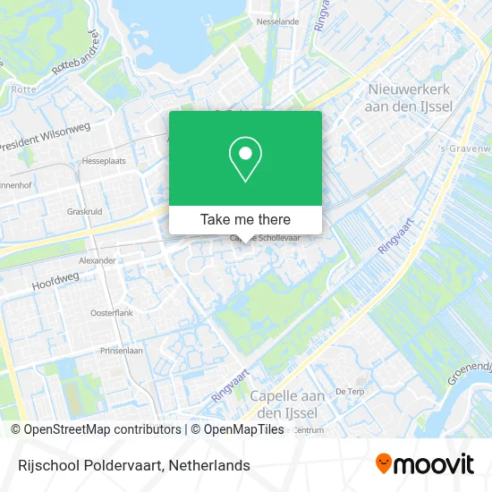 Rijschool Poldervaart map