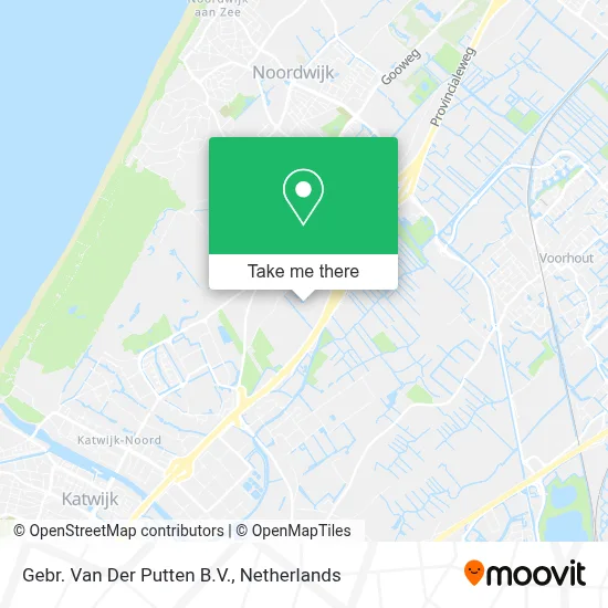 Gebr. Van Der Putten B.V. map