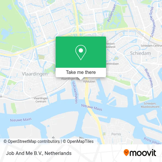 Job And Me B.V. map