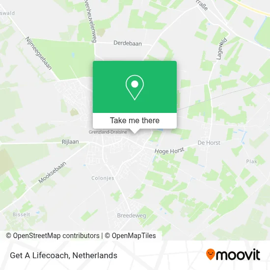 Get A Lifecoach map