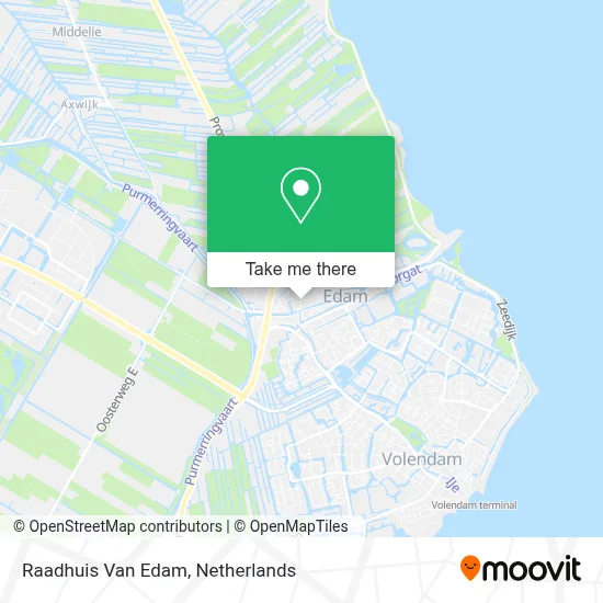 Raadhuis Van Edam map