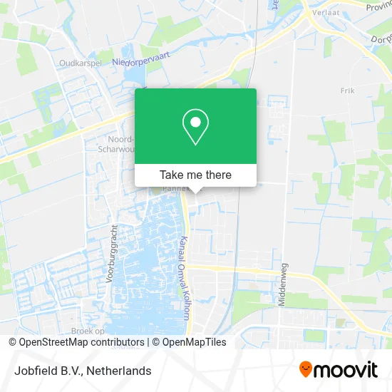 Jobfield B.V. map