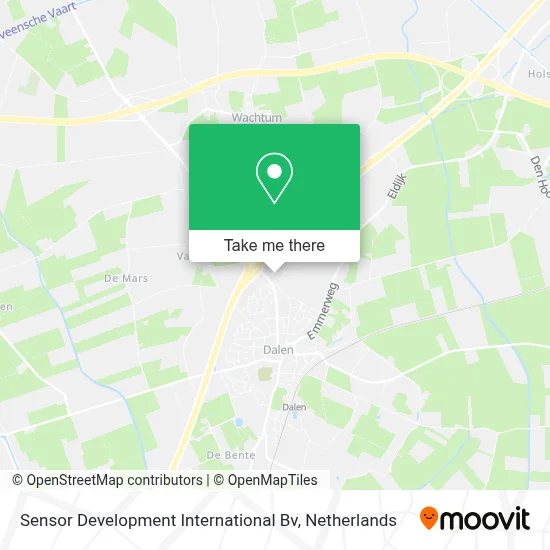 Sensor Development International Bv map