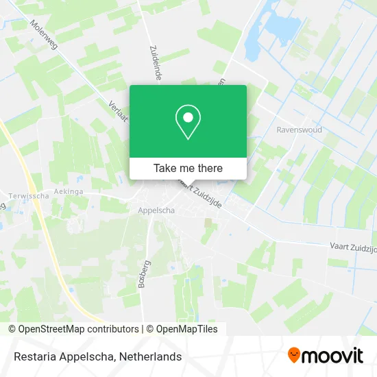 Restaria Appelscha map