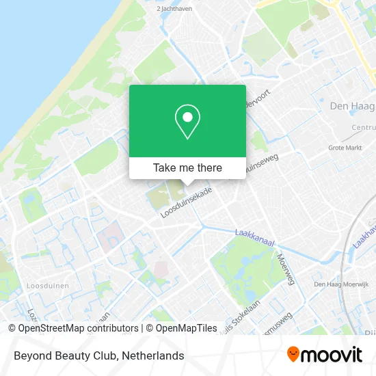 Beyond Beauty Club map