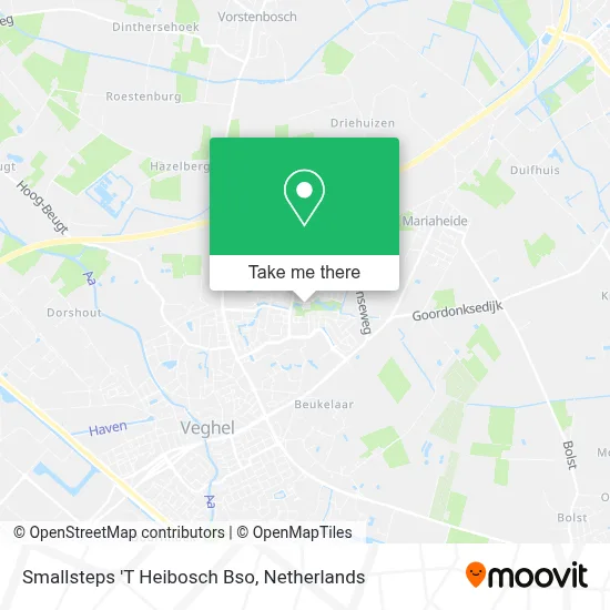 Smallsteps 'T Heibosch Bso map