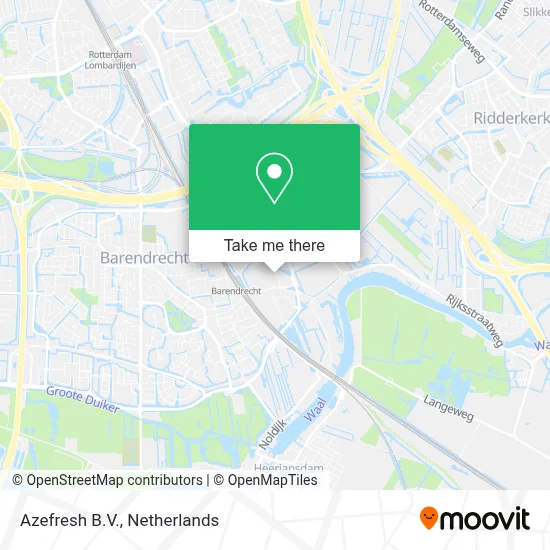 Azefresh B.V. map
