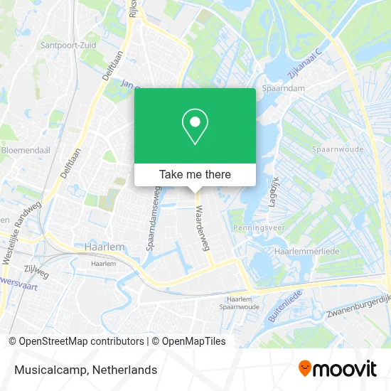 Musicalcamp map