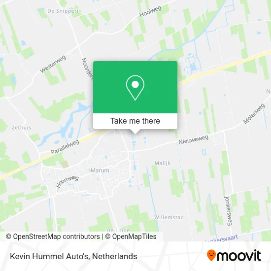 Kevin Hummel Auto's map