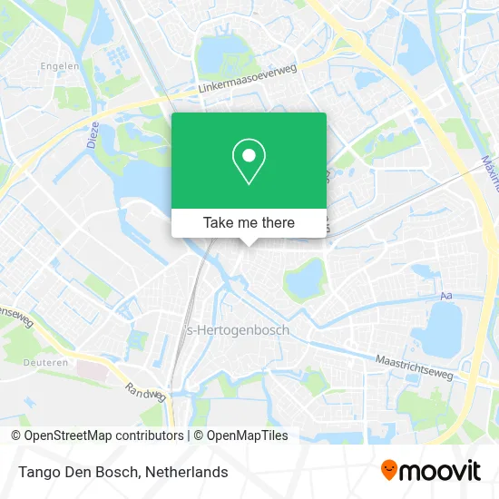 Tango Den Bosch map