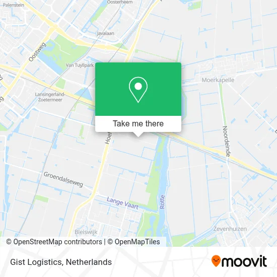Gist Logistics map