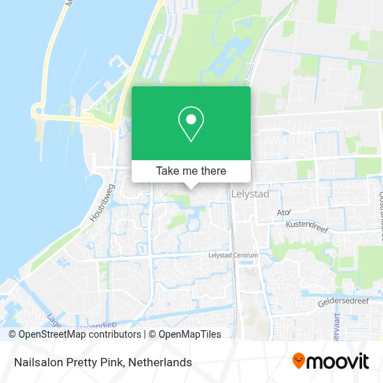 Nailsalon Pretty Pink map