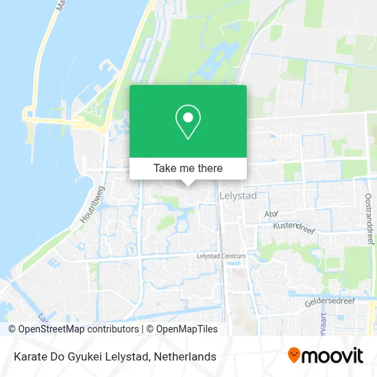 Karate Do Gyukei Lelystad map