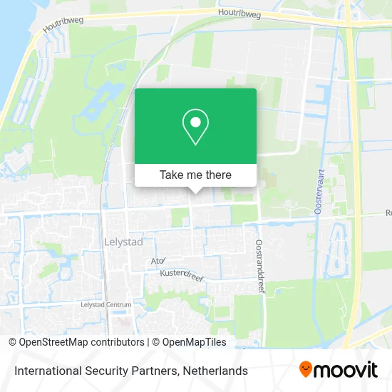 International Security Partners map