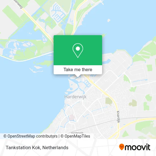 Tankstation Kok map