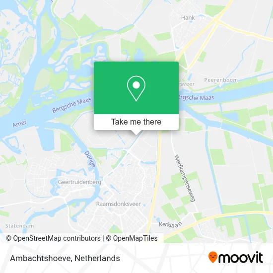 Ambachtshoeve map
