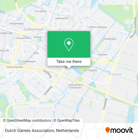 Dutch Games Association map
