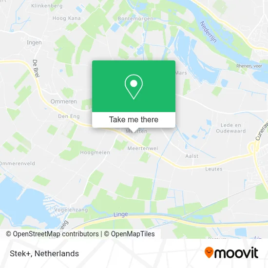 Stek+ map