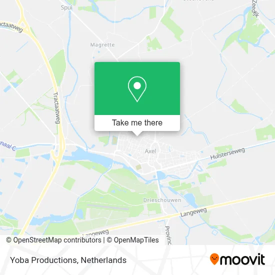 Yoba Productions map